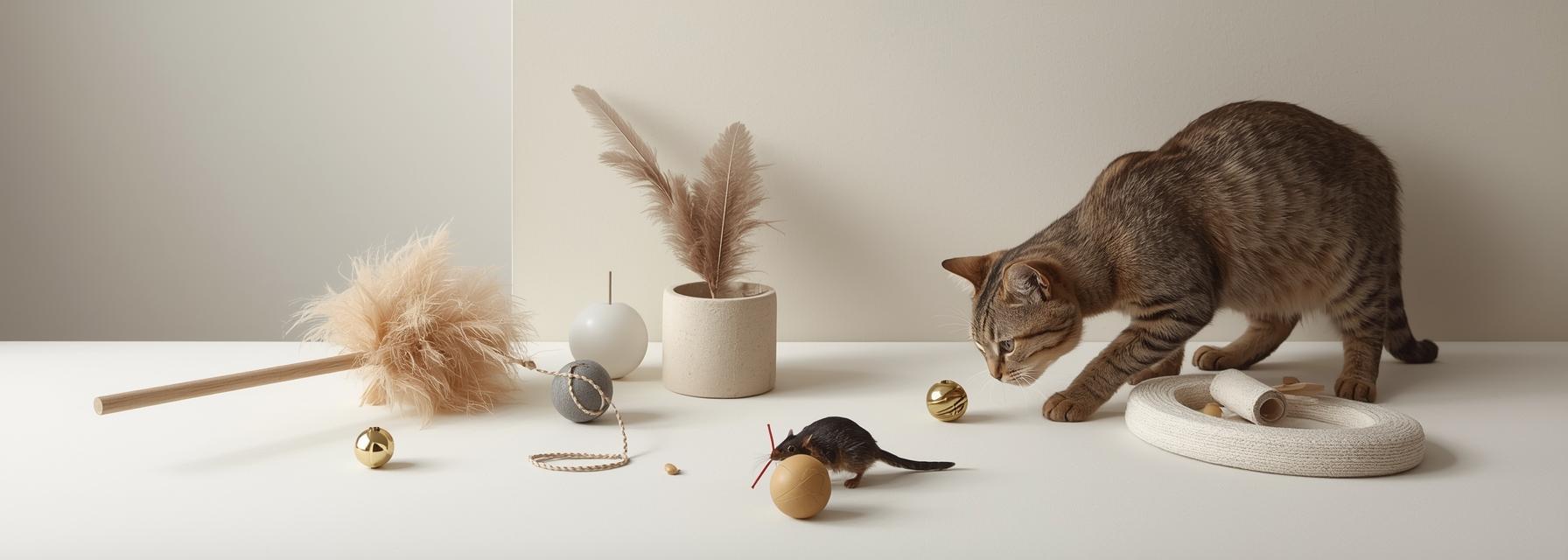 Zabawki dla kotów — typy i zastosowania